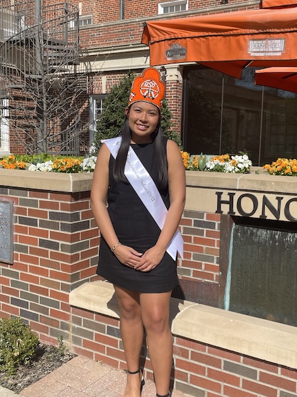 MAIOSU 25-26 Cydnee Miller wearing Crown and sash.