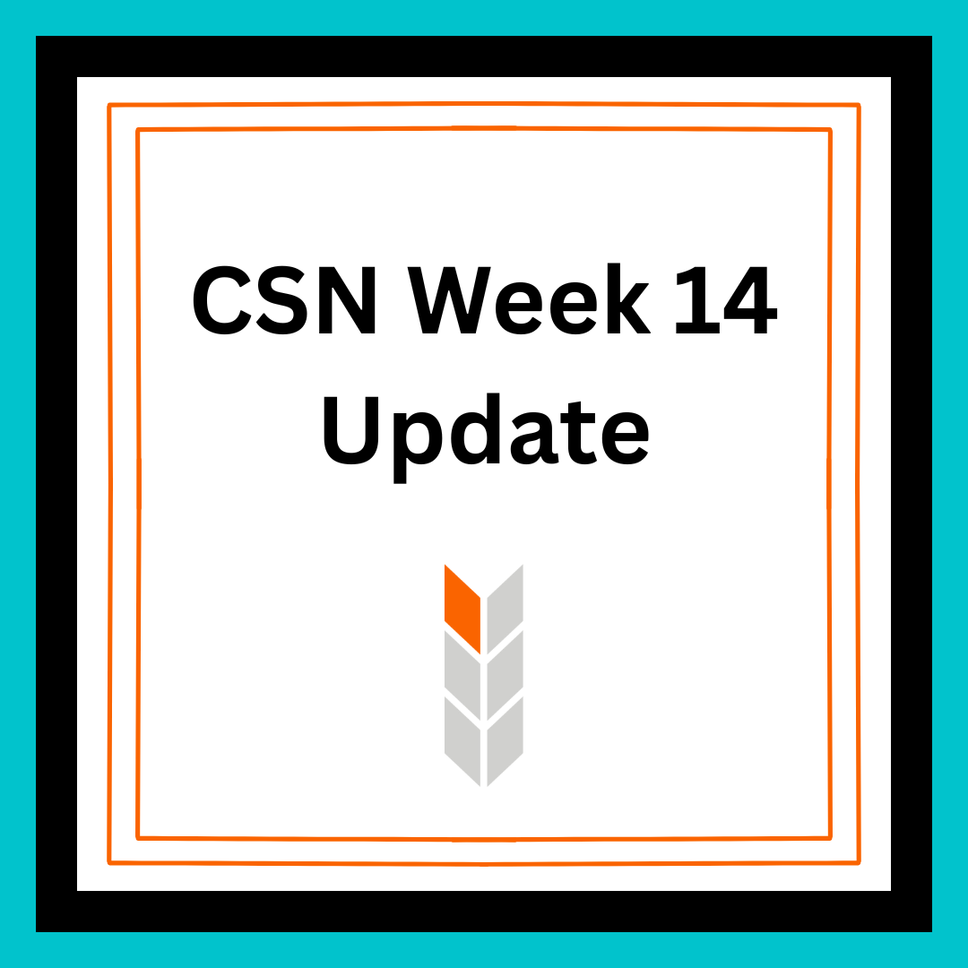 CSN Week 14 Weekly Update