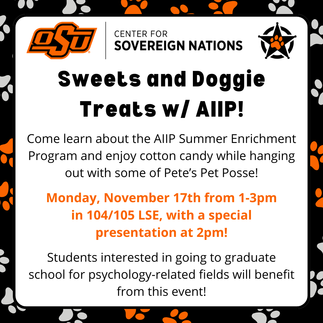 Sweet and Doggie Treats with AIIP