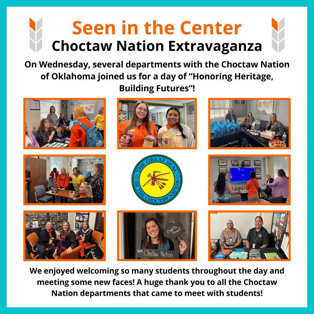 Seen in the Center - Choctaw Nation Extravaganza