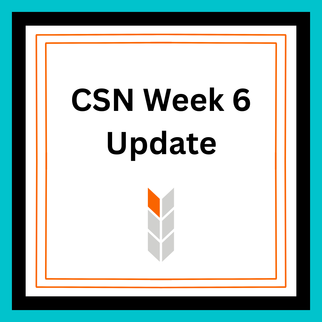 CSN Week 6 Weekly Update