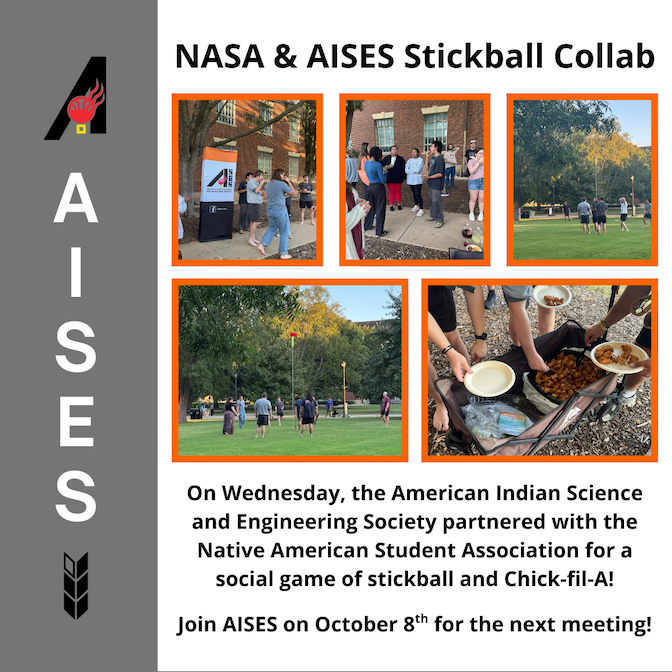 NASA x AISES Stickball Event